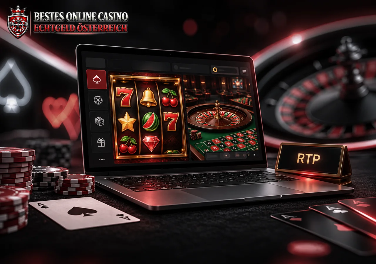 Spielarten und RTP-Werte von Slots bis zu Live-Tischen vergleichen